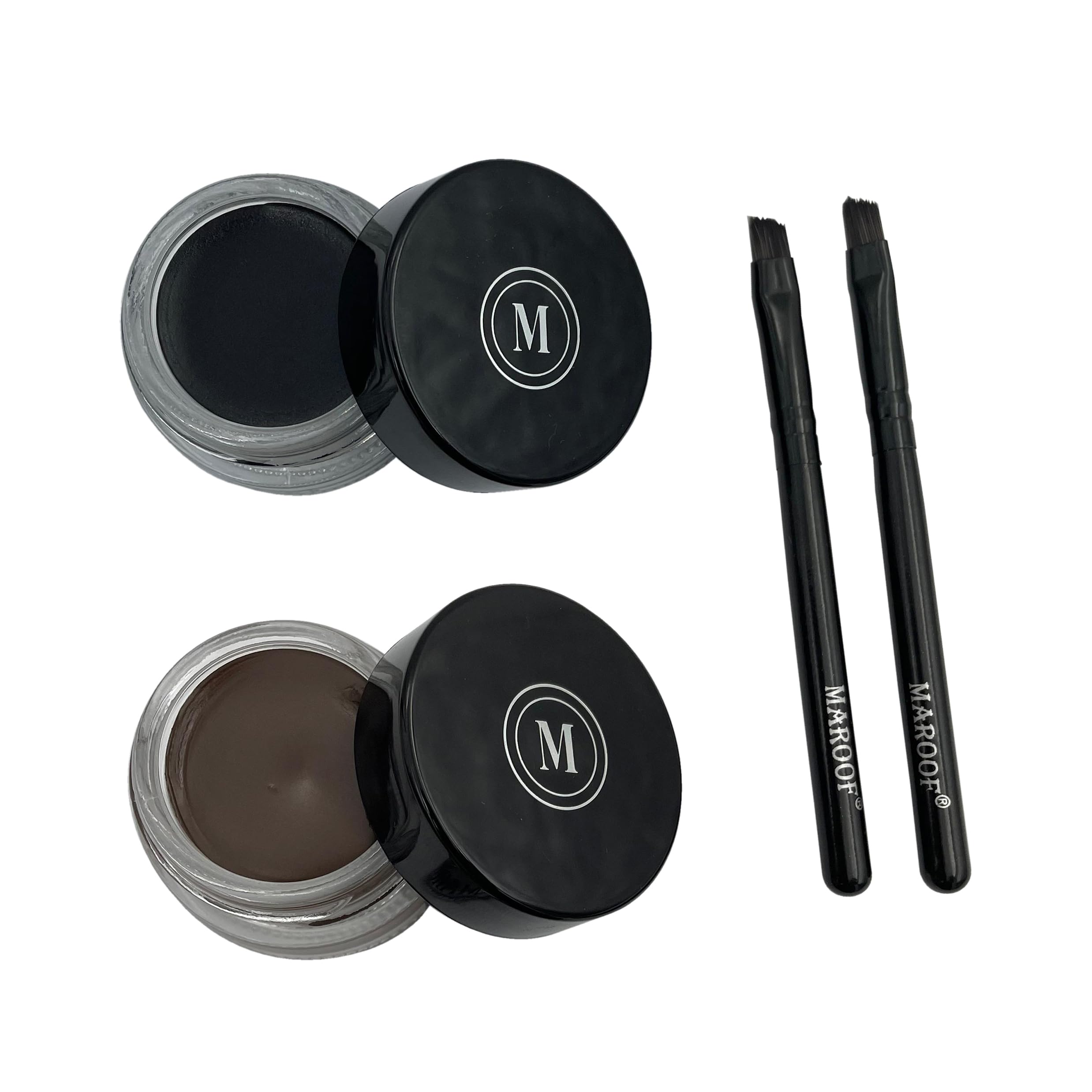 715rtzKck4L.jpg A brow pencil and brush set displayed elegantly, perfect for achieving flawless eyebrows. Eyebrow Gel Wholesale available.